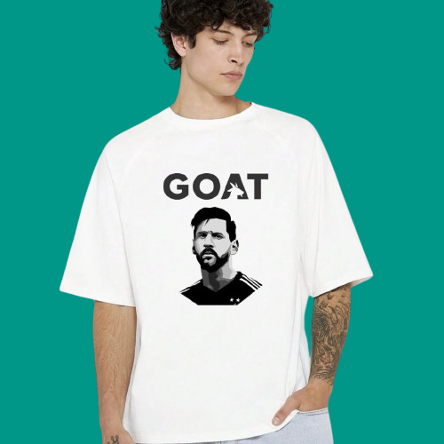 Messi T-shirt (oversized)-240gsm