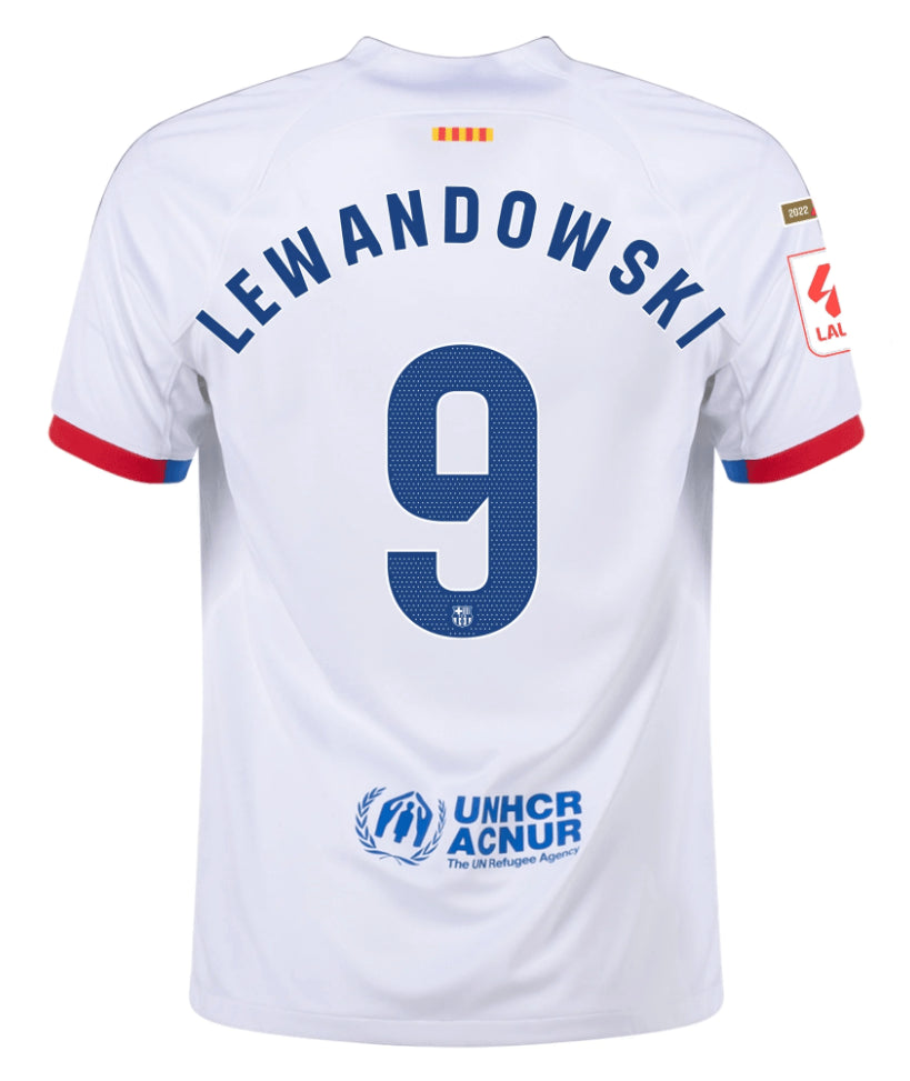 Lewandowski Printed Away Fan Version Jersey 23/24