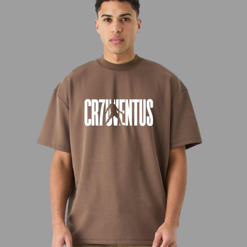 CR7 Juvntus T-shirt (oversized)-240gsm