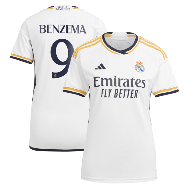 Benzema Printed Fan Version Jersey 23/24
