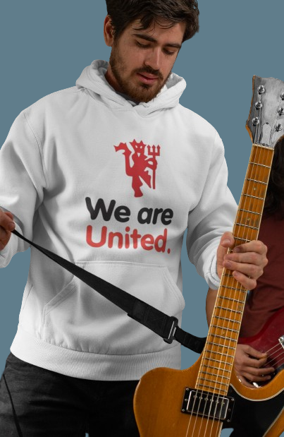 We are untd (white)Hoodie