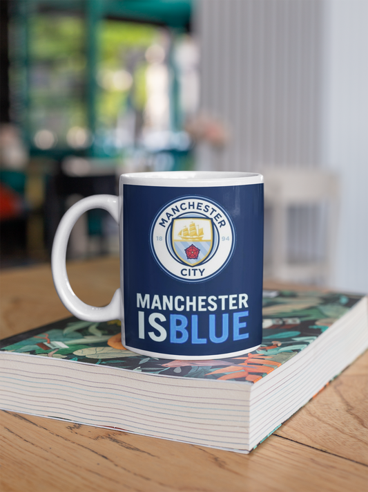 Manchester is Blue Mug