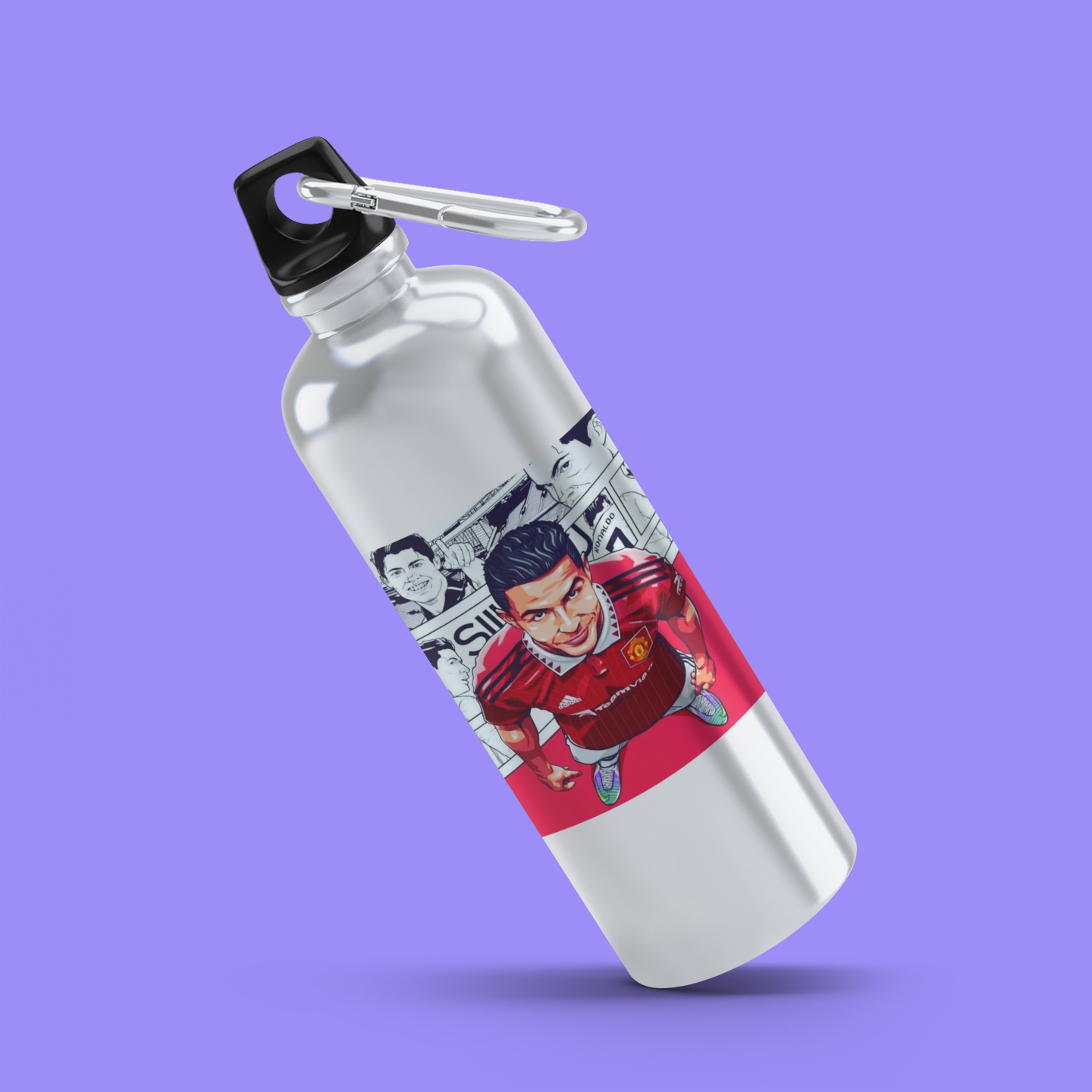 Comic Ronaldo Bottle