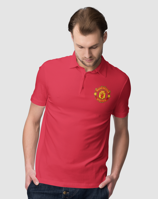 Reds Cotton Club Polo T-shirt (embroidered logo)
