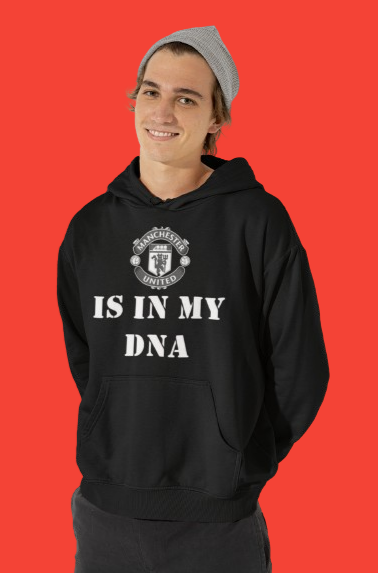 Manu in My DNA (black) Hoodie