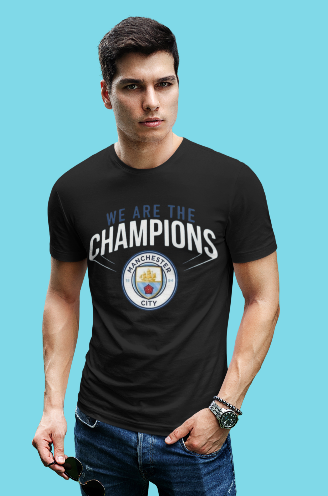 We are champions (black)T-shirt