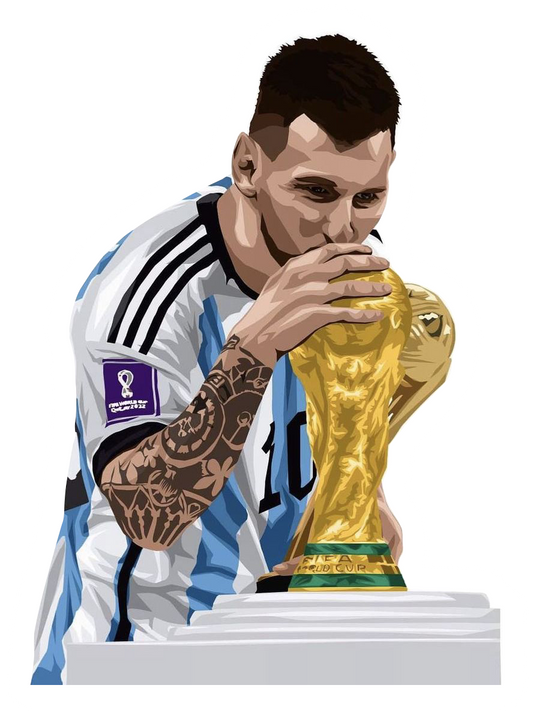 Messi worldcup sticker