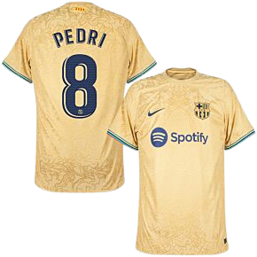 Pedri Home Fan Version Jersey 22/23