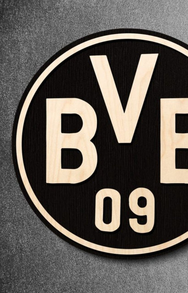BVB Wooden Crest