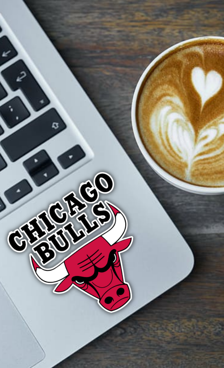 Chicago Bulls  Basketball Sticker