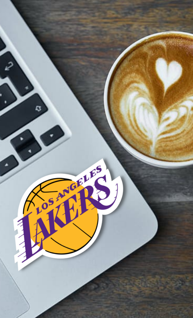 Lakers Basketball Sticker