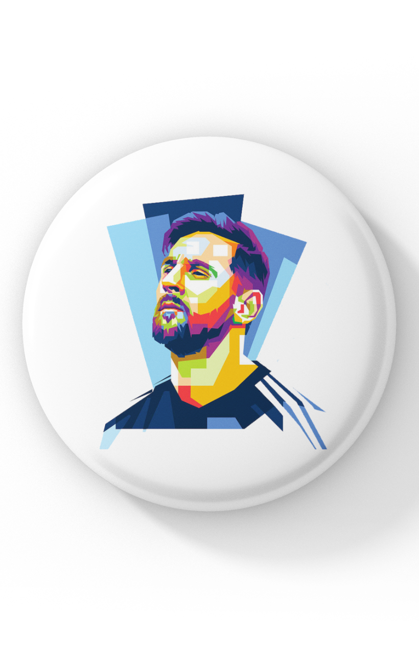 Messi ARG Badge