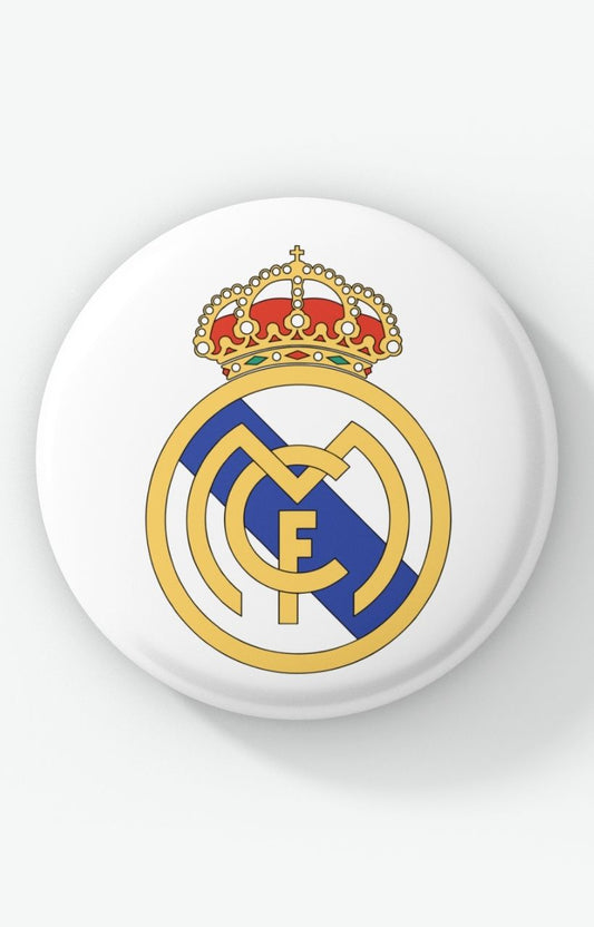 Madrd White logo Badge