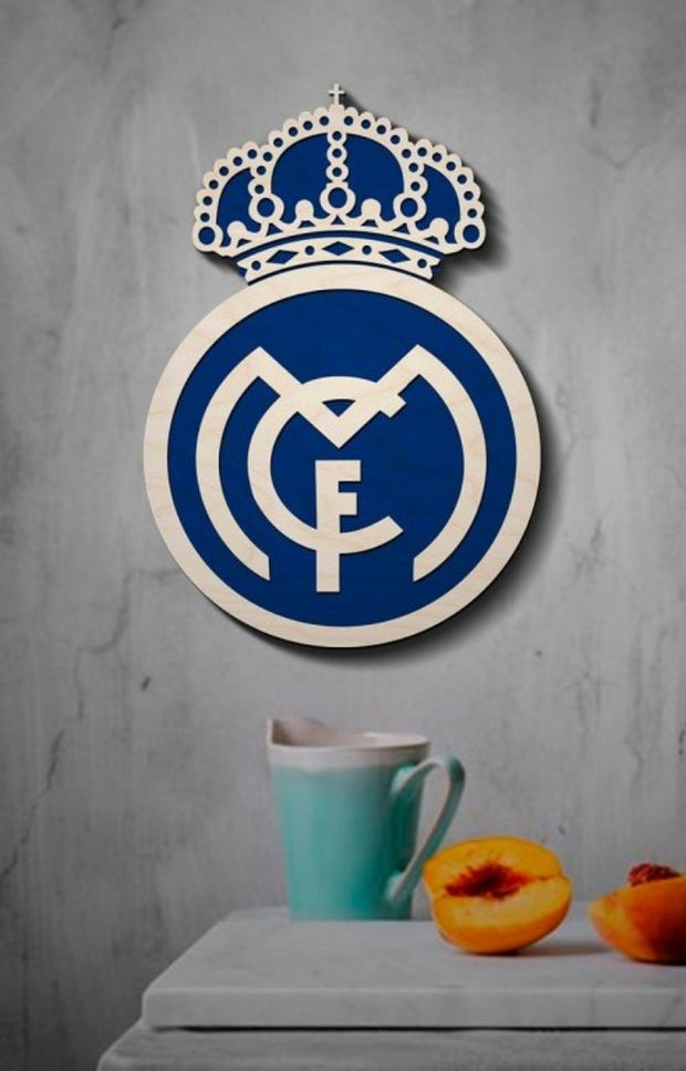 Madrid wooden Crest